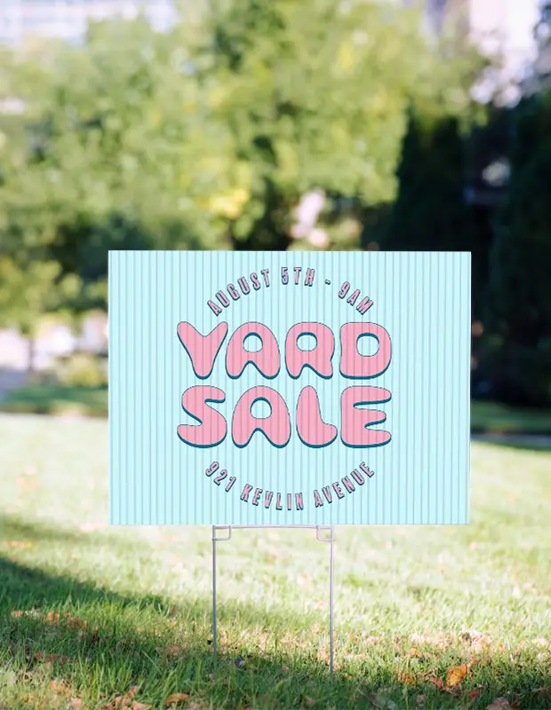 yard sign printing