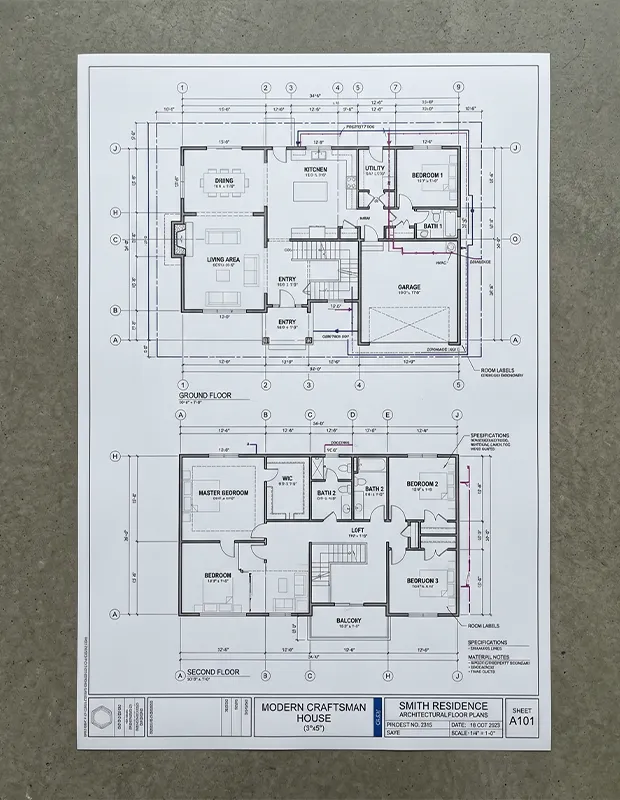 blueprint printing spec books engineering in Reston Copy Center Herndon Virginia